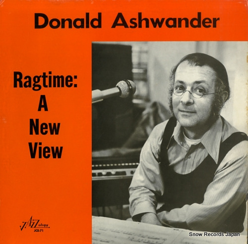 ASHWANDER, DONALD ragtime: a new view JCE-71
