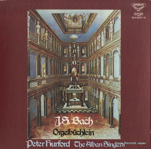 HURFORD, PETER bach; orgelbuchlein SLA6227/9
