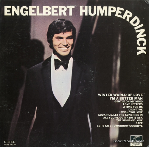 HUMPERDINCK, ENGELBERT engelbert humperdinck XPAS71030