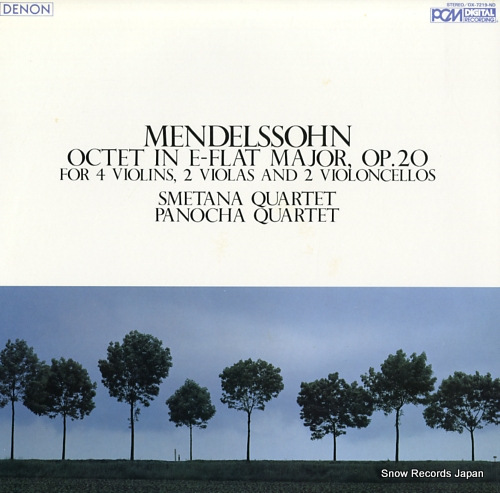 SMETANA QUARTET / PANOCHA QUARTET mendelssohn; octet in e-flat major, op.20 OX-7219-ND