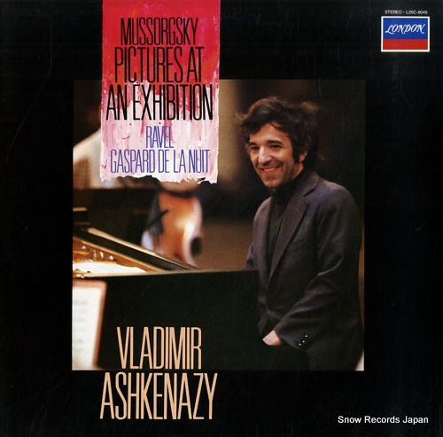 ASHKENAZY, VLADIMIR mussorgsky; pictures at an exhibition L25C-8045