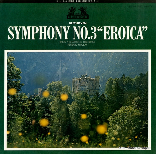 FRICSAY, FERENC beethoven; symphony no.3 