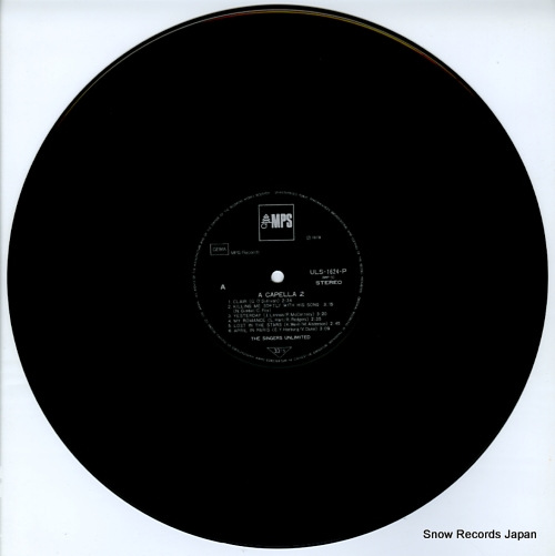 SINGERS UNLIMITED, THE a capella 2 ULS-1624-P