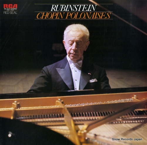RUBINSTEIN, ARTUR chopin; polonaises RX-2316