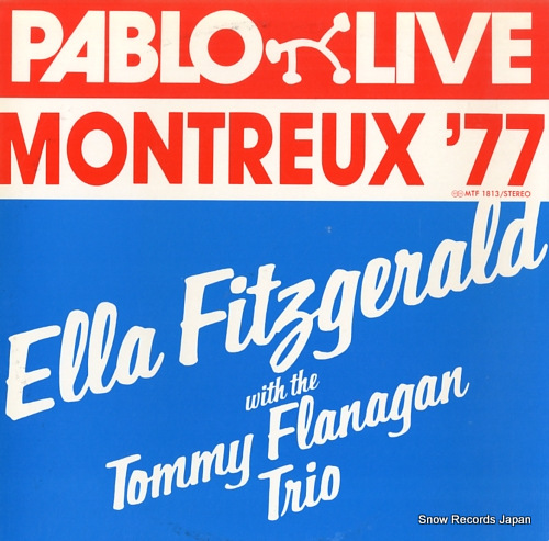 FITZGERALD, ELLA ella fitzgerald with the tommy flanagan trio MTF1813