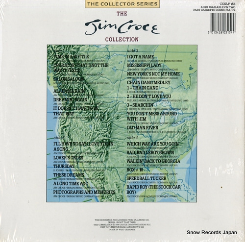 CROCE, JIM the jim croce collection CCSLP154
