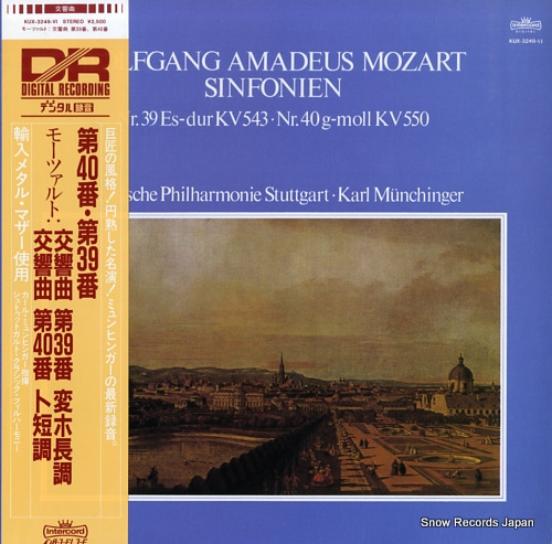 MUNCHINGER, KARL mozart; sinfonien nr.39 & 40 KUX-3249-VI