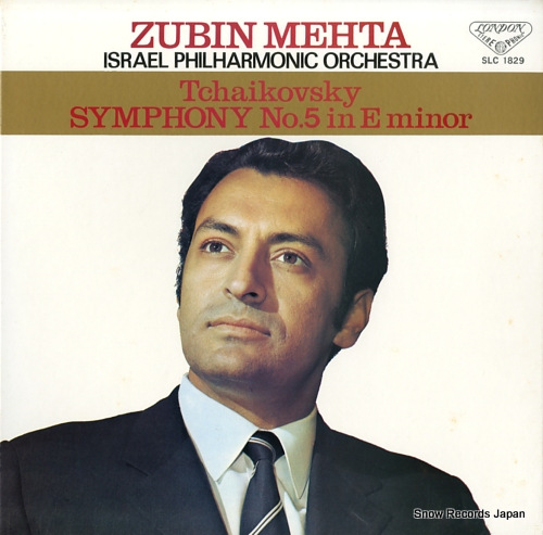 MEHTA, ZUBIN tchaikovsky; symphony no.5 in e minor SLC1829