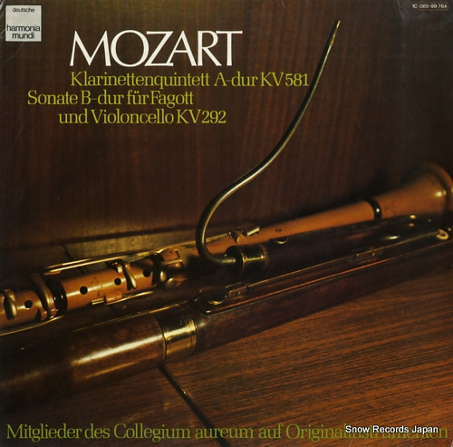 쥮ࡦ쥦 mozart; klarinettenquintett a-dur kv581 1C065-99764