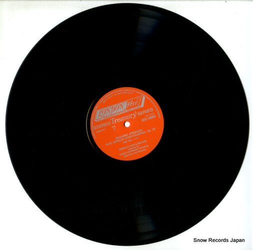KARAJAN, HERBERT VON richard strauss; also sprach zarathustra STS15083