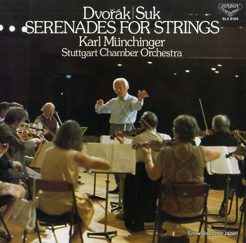 MUNCHINGER, KARL dvorak / suk; serenades for strings SLA6185