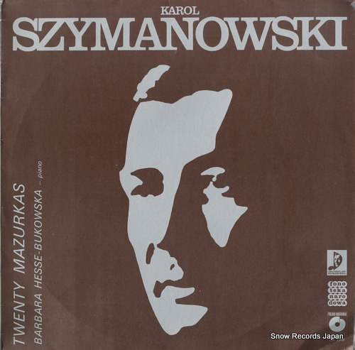 HESSE-BUKOWSKA, BARBARA szymanowski; twenty mazurkas SX2358