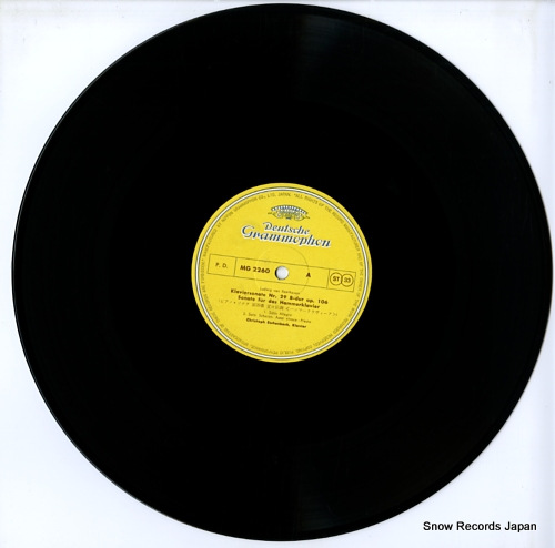 ESCHENBACH, CHRISTOPH beethoven; hammerklavier-sonate op.106 MG2260