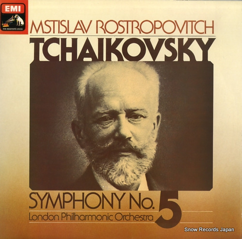 ROSTROPOVICH, MSTISLAV tchaikovsky; symphony no.5 in e minor ASD3641