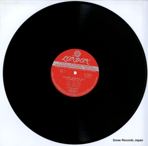 KERTESZ, ISTVAN brahms; serenade no.2 in a , op.16 SLA6065