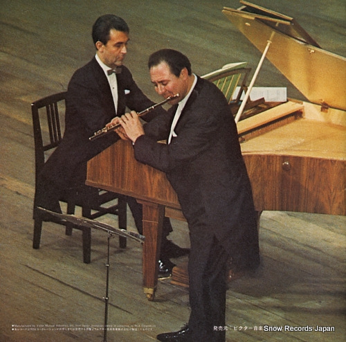RAMPAL, JEAN-PIERRE haendel; dix sonates pour flute et clavecin ERA-2034-5
