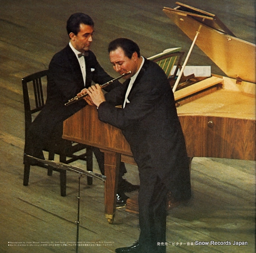 RAMPAL, JEAN-PIERRE haendel; dix sonates pour flute et clavecin ERA-2034-5