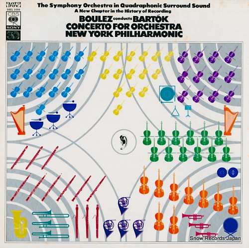 BOULEZ, PIERRE bartok; concerto for orchestra SOCL1056