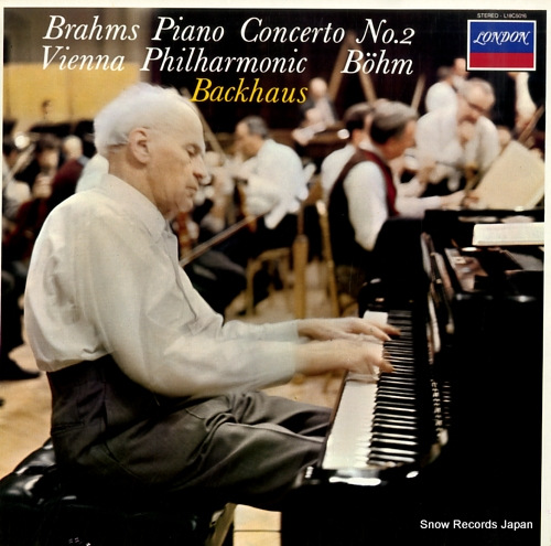 BACKHAUS, WILHELM brahms; piano concerto no.2 L18C5016