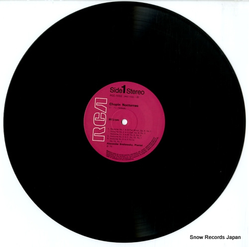 BRAILOWSKY, ALEXANDER chopin; nocturnes RGC-1032 - disc