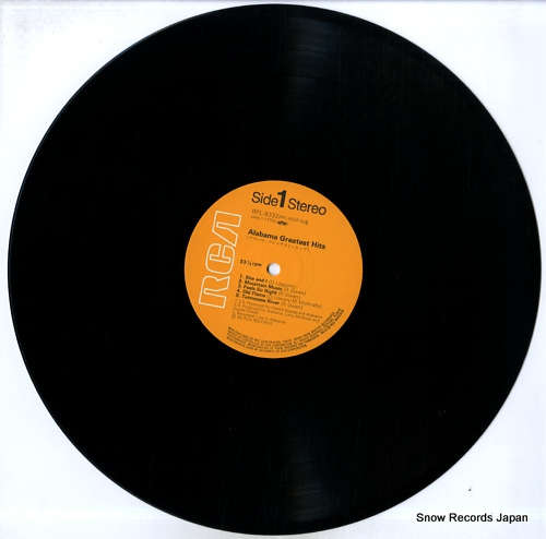 ALABAMA greatest hits RPL-8332