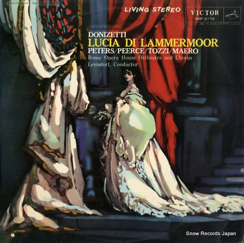 LEINSDORF, ERICH donizetti; lucia di lammermoor highlights SHP-2172 - front cover