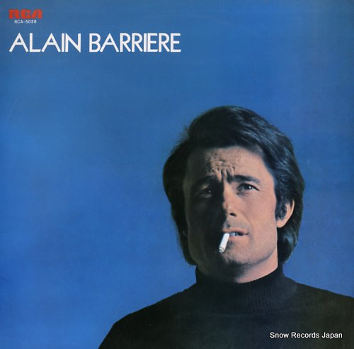 BARRIERE, ALAIN alain barriere RCA-5058 - front cover