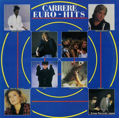 V/A carrere euro - hits CAL219 - front cover
