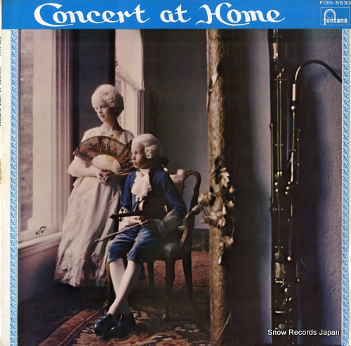 WALTER, PAUL concert at home FON-5533 - front cover