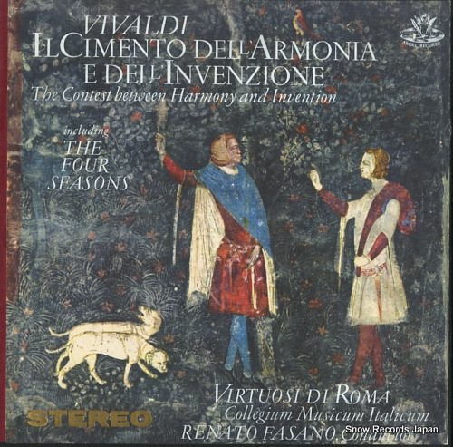 VIRTUOSI DI ROMA vivaldi; il cimento dell' armonia e dell' invenzione 3611C - front cover