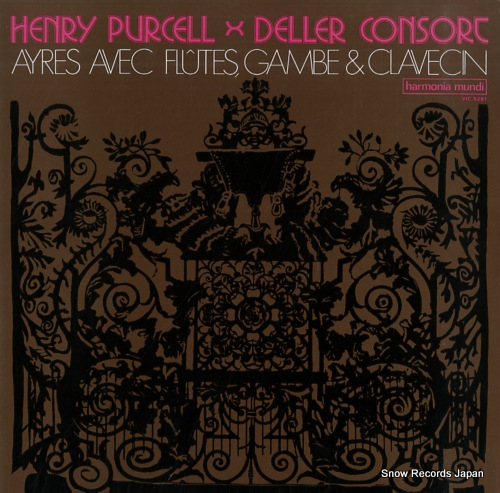 DELLER CONSORT ayres avec flutes, gambe & clavecin VIC-5281 - front cover