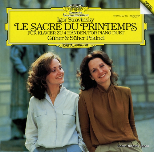 PEKINEL, GUHER AND SUHER stravinsky; le sacre du printemps 28MG0724