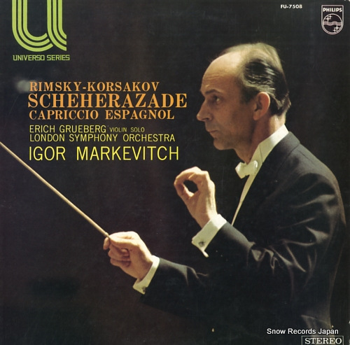 MARKEVITCH, IGOR rimsky-korsakov; scheherazade FU-7508