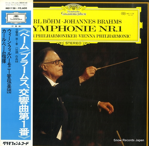 BOHM, KARL brahms; symphony no.1 MG1128