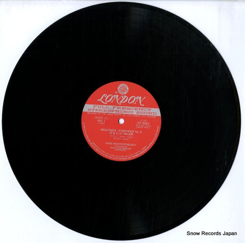 KNAPPERTSBUSCH, HANS bruckner; symphony no.5 in b flat major GT9091