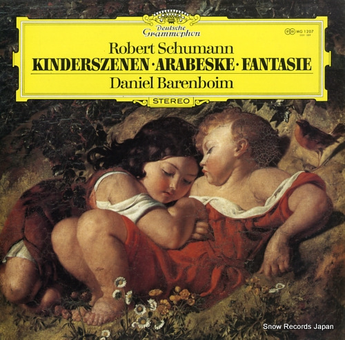 BARENBOIM, DANIEL schumann; kinderszenen, arabeske, fantasie MG1207