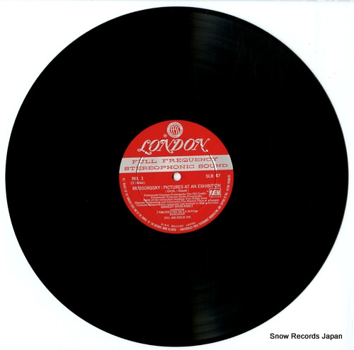ANSERMET, ERNEST mussorgsky - ravel; pictures at an exhibition SLB47