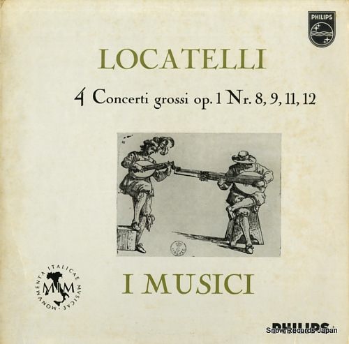 ॸ locatelli; 4 concerti grossi op.1 nr.8, 9, 11, 12 A02023L