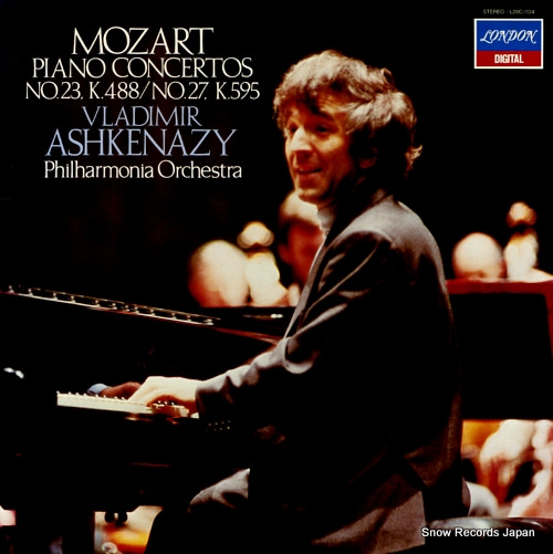 ASHKENAZY, VLADIMIR mozart; concerto no.23 in a major, k.488 L28C-1124