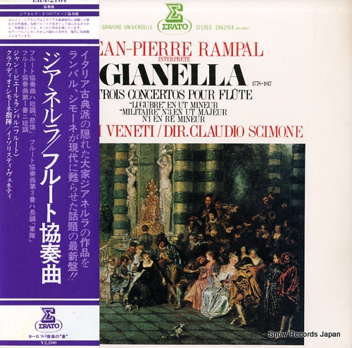 RAMPAL, JEAN-PIERRE gianella; trois concertos pour elute ERA-2164
