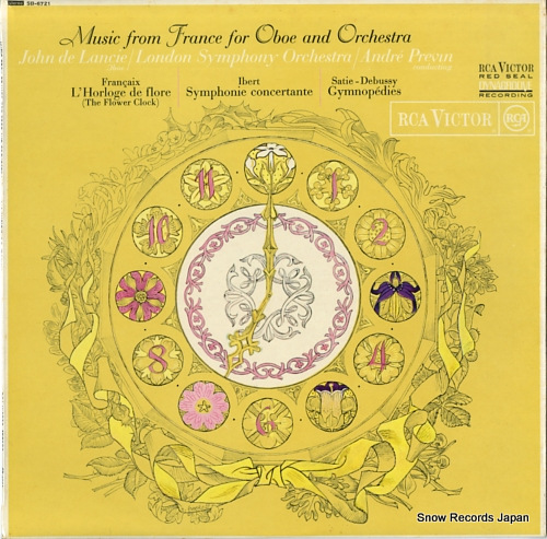 DE LANCIE, JOHN music from france for oboe and orchestra SB-6721