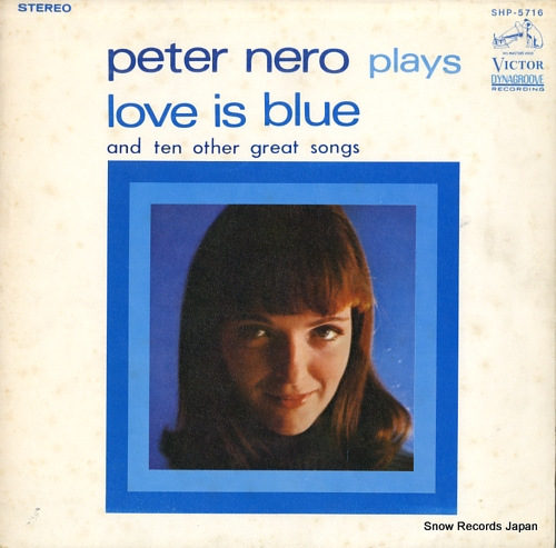 NERO, PETER peter nero plays love is blue and ten other great songs SHP-5716