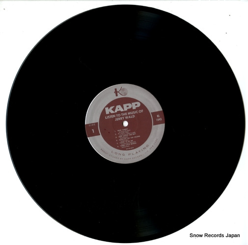 WALD, JERRY listen to the music of jerry wald KL-1043 / MVJJ-30006