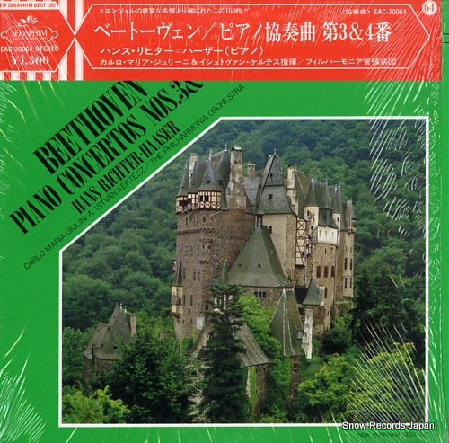 RICHTER-HAASER, HANS beethoven; piano concertos nos.3 & 4 EAC-30064
