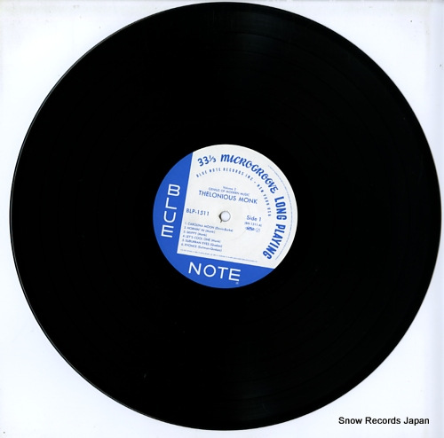 MONK, THELONIOUS genious of modern music thelonious monk volume 2 BLP-1511
