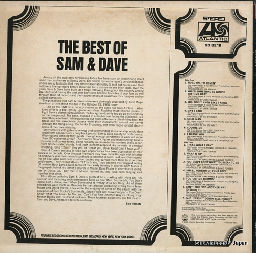 ȥǥ the best of sam & dave SD8218
