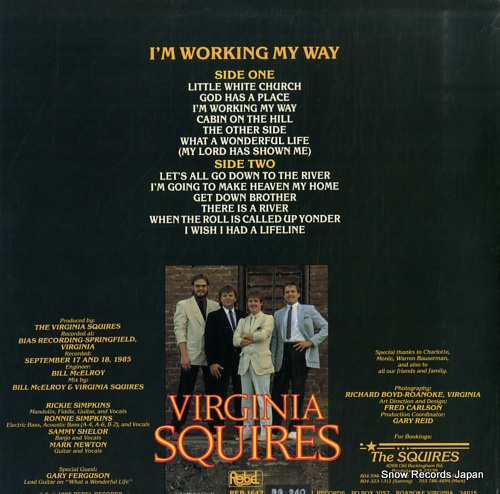 VIRGINIA SQUIRES i'm working my way REB-1642