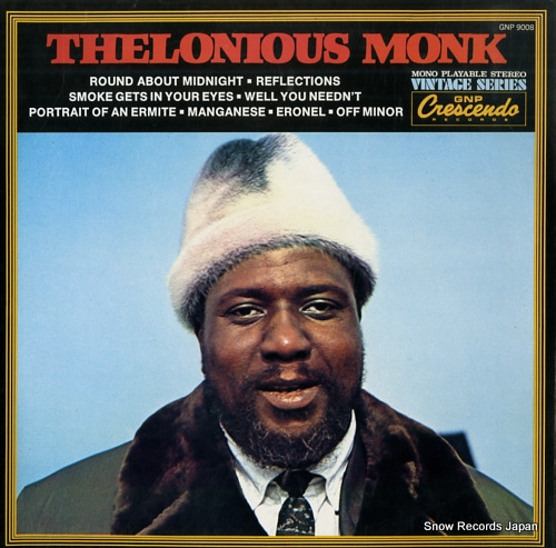 ˥ thelonious monk GNP9008
