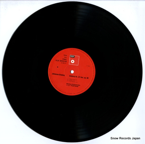 KEMPE, RUDOLF brahms; sinfonie nr.3 KUX-3003-B