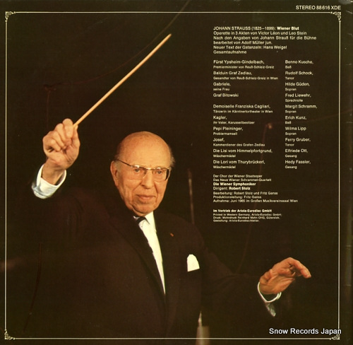 STOLZ, ROBERT strauss; wiener blut 88616XDE